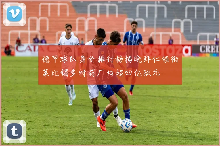 德甲球队身价排行榜揭晓拜仁领衔莱比锡多特药厂均超四亿欧元